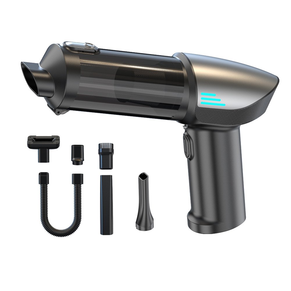 Wireless handheld car-mounted brushless vacuum cleaner, vehicle-sized compact dual-function suction and blowing machine, super strong suction power